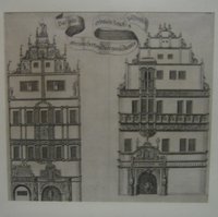 Grafik "Das alte erbauete Schloß zu Dresden"