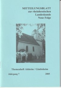 Themenheft Alsheim / Gimbsheim