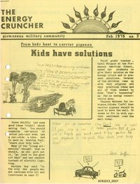 Informationsschrift, The Energy Cruncher, Februar 1975, Nr.2