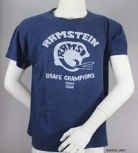 T-Shirt, Kurzarmshirt, Ramstein Rams USAFE Champions 1983 1984