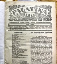„Palatina“, Jahresband 1926