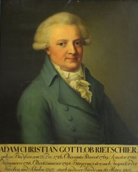 Porträt Adam Christian Gottlob Rietschier