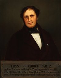 Porträt Ernst Friedrich Hartz