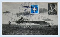 Ansichtskarte (Reprint) "Felix Laitsch, Ingenieur und Aviatiker Rundflug durch Sachsen vom 20. bis 29. Mai 1911"