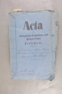 Acta d. königl. Domänen- und Polizei-Amtes Jerichow