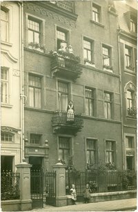 Postkarte: Wohnhaus Dettenstraße 3