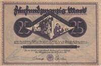 Notgeld Dortmund und Hörde 25 Mark von 1922