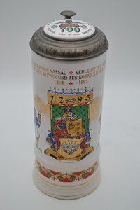 Bierkrug "700 Jahre Braurechte Dortmund" Nr.255