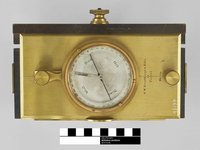 Kompass mit Zulegeplatte der Firma F. W. Breithaupt