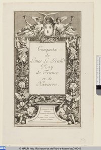 Conquetes de Louis Le Grand Roy de France et de Navarre