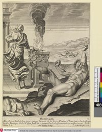 [Ovids Metamorphosen]/Tableaux du Temple des Muses, C. Bloemaert, 59 Bll., Le Blanc I.376.90-148; Hollstein Dutch & Flemish II.76.90-148 - Blatt 19