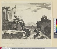 Veue du Tivoly avec le temple de la Sibille Tiburtinne