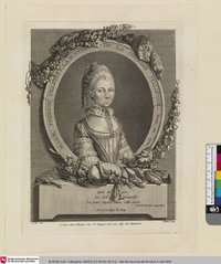 Marie Therese Villetle F. La Ruette de la comedie italienne [vom Theater Comédie-Italienne]