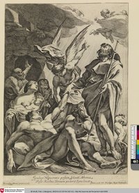Jgnibus Hippocrates pestem sedauit Athenis Peste Rochus Ticinum pectoris Jgne leuat; [Heiliger Rochus]