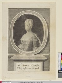 Friderica Louisa, Margräffin von Anspach