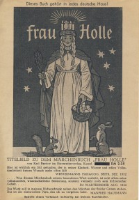 Werbepostkarte Frau Holle