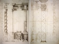 Entwürfe zur korinthischen Säulenordnung