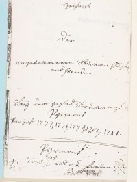 Kurliste aus dem Jahr 1777