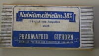 Natrium citricum Ampullen