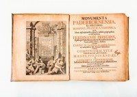 Buch: Monumenta Paderbornensia