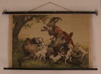 Schulwandbild "Der Wolf und die sieben Geißlein"