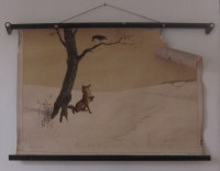 Schulwandbild "Der Rabe und der Fuchs"