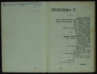 Westfälisches Liederbuch (1914)
