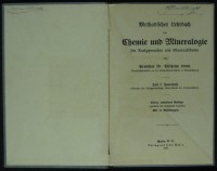 Levin, Methodisches Lehrbuch der Chemie und Mineralogie