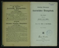 Ostermann, Lateinisches Übungsbuch