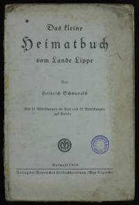 Schwanold, Heimatbuch vom Lande Lippe