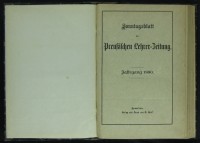 Sonntagsblatt der Preußischen Lehrer-Zeitung Jg. 1880