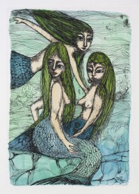 Drei Meerjungfrauen