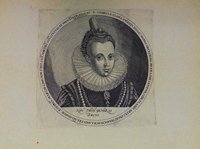 Infantin Isabella Clara Eugenia von Spanien, 1595 (Hogenberg)