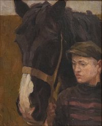 Wolff, Eugen "Junge mit Pferd"