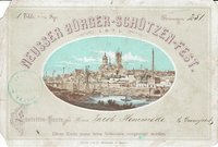 Festkarte Neuss 1871