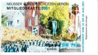 Festkarte Neuss 2001 (passiv)