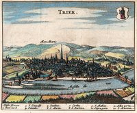 Fidus Achates, oder Getreuer Reißgefert - Stadtansicht von Trier