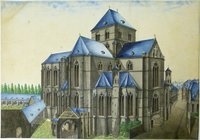 Die Trierer Liebfrauenkirche von Nordwesten