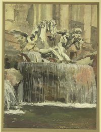 Die Fontana di Trevi in Rom