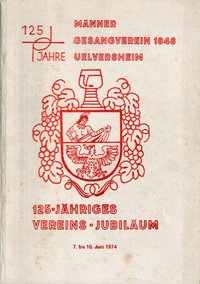125 Jahre Männer Gesangverein 1848 Uelversheim