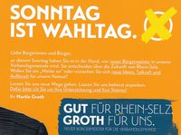 Wahl des Bürgermeisters der Verbandsgemeinde Rhein-Selz 2022