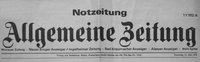 Allgemeine Zeitung - Notzeitung