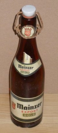 Mainzer Aktien-Bierbrauerei Bierflasche