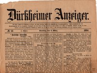 Dürkheimer Anzeiger 3. März 1894
