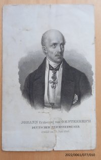 Lithographie Johann Erzherzog von Österreich