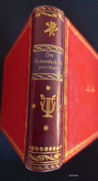 Poesiealbum; Schatulle mit Blättern, um 1828-1831