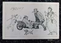 Postkarte "Weinreise" Gustav Ernst
