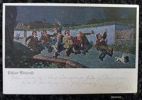 Postkarte "Pfälzer Weinreise" Gustav Ernst