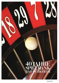 Broschüre "40 Jahre Spielbank Bad Dürkheim"