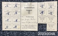 Reichsfettkarte 1939